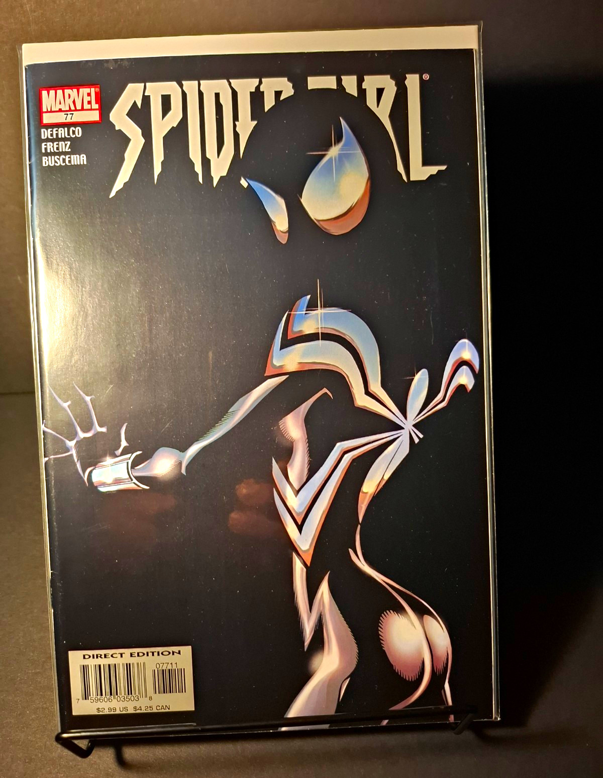 Marvel Spider-Girl #77 Direct Edition Tom DeFalco Ron Frenz Sal Buscema Marvel Spider-Girl #77 Direct Edition Tom DeFalco Ron Frenz Sal Buscema