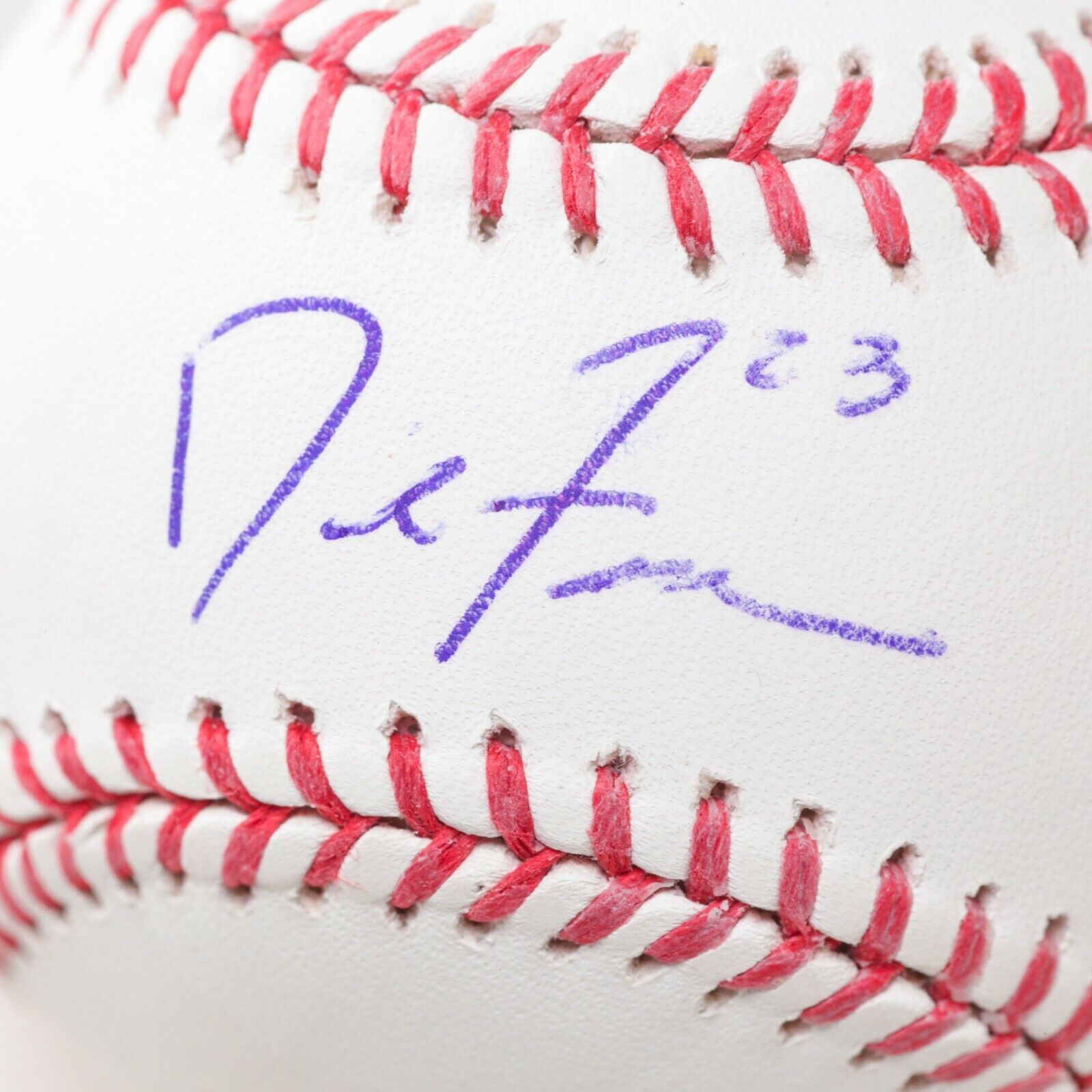 David Freese Autographed Baseball, With Original CAO
