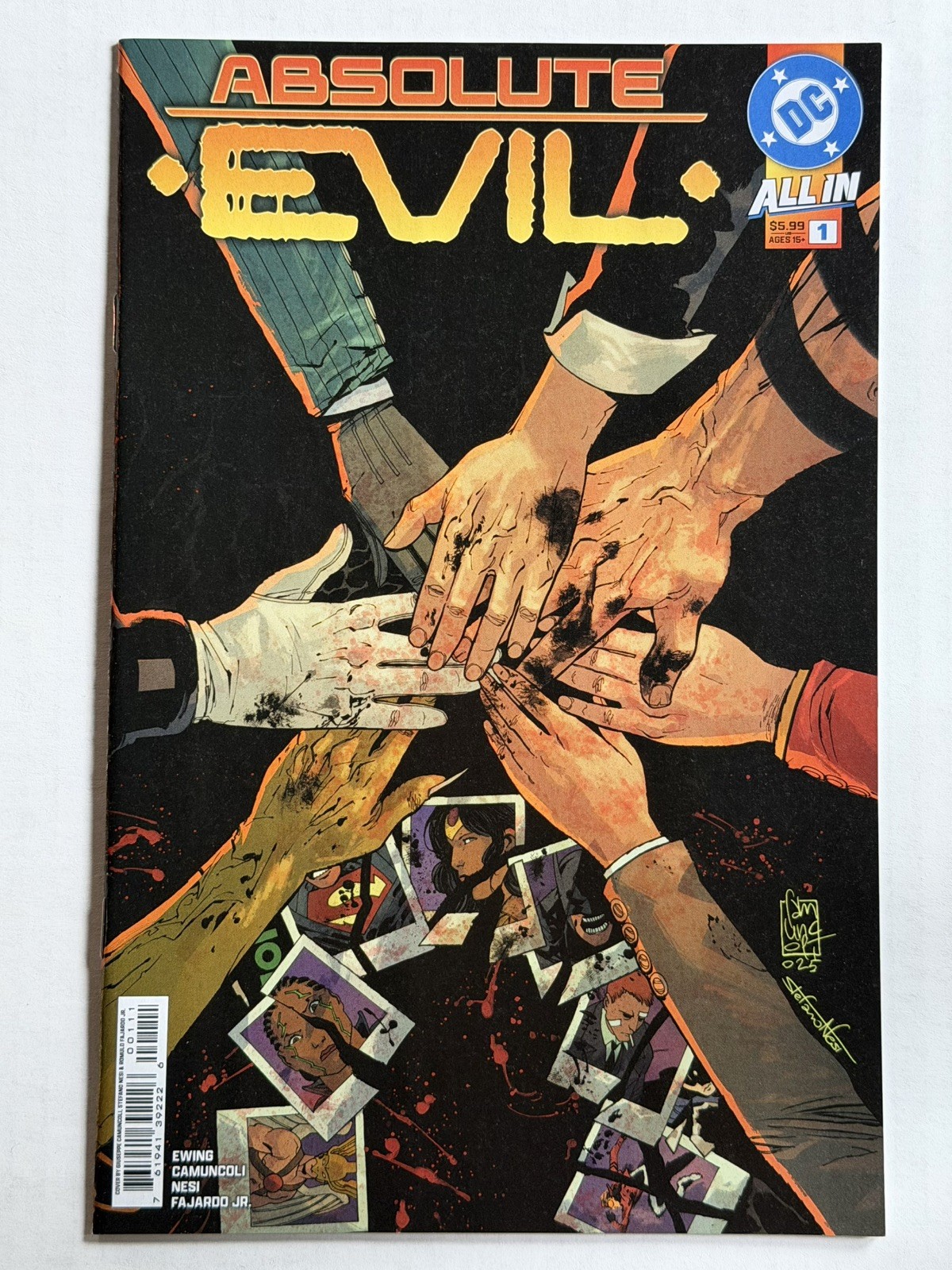 Absolute Evil #1 Cover A Giussepe Camuncoli Stefano Nesi First Print (NM) Absolute Evil #1 Cover A Giussepe Camuncoli Stefano Nesi First Print (NM)