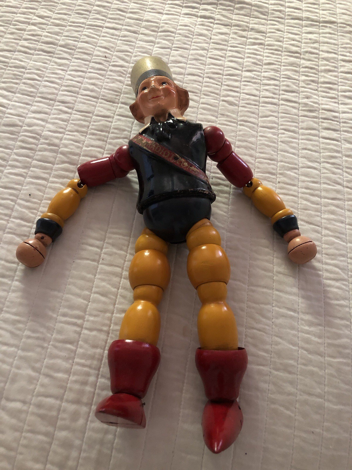 RCA Radiotron Man Advertising Figure Cameo Doll Co. Orig Label c1926-1930 RARE RCA Radiotron Man Advertising Figure Cameo Doll Co. Orig Label c1926-1930 RARE