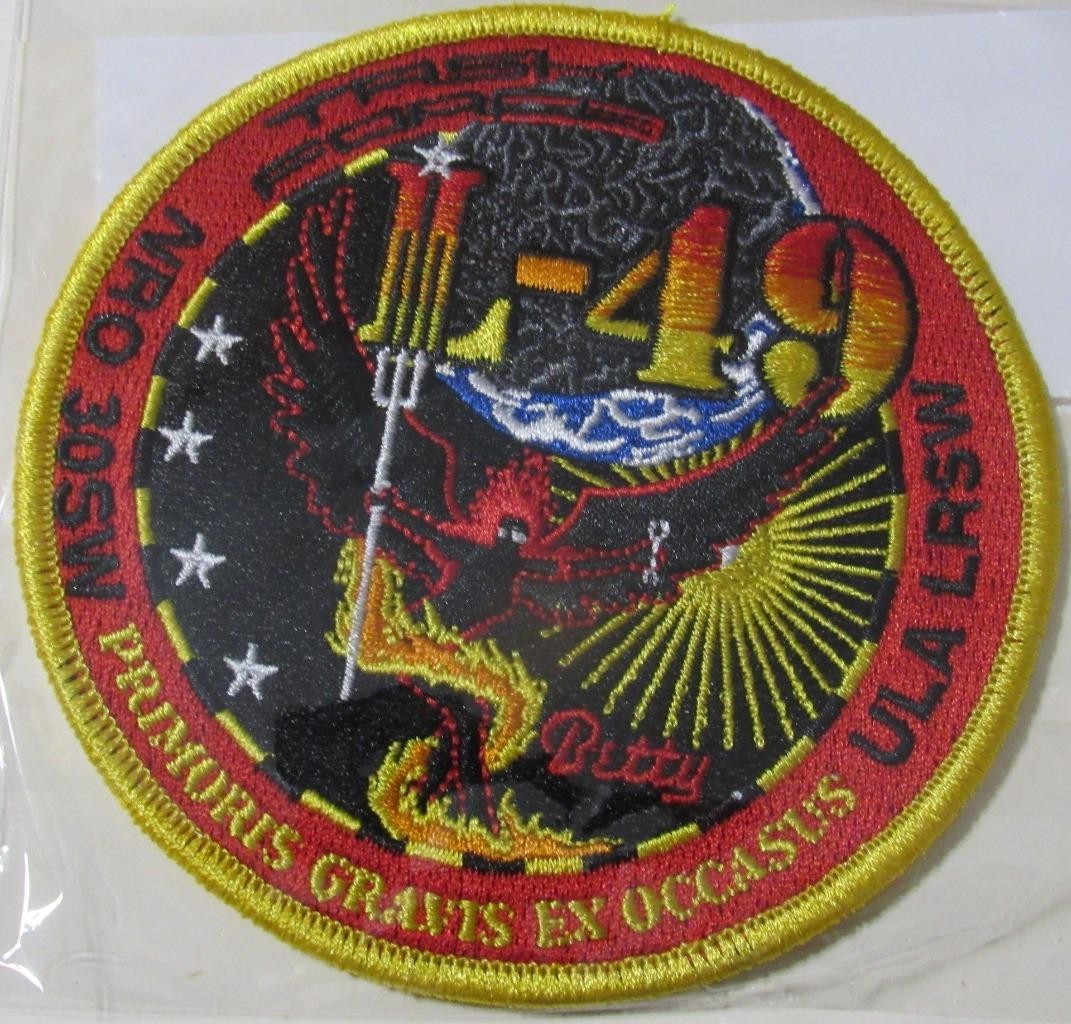NROL-49 30SW BOOSTER PATCH SPACE MISSION RJG NROL-49 30SW BOOSTER PATCH SPACE MISSION RJG