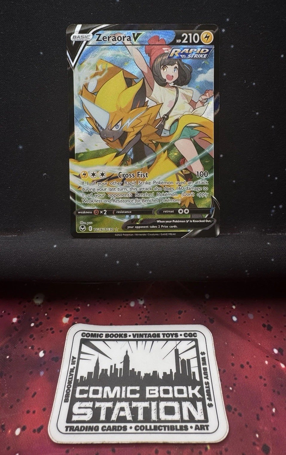 Zeraora V TG16/TG30 (2022) Pokémon Silver Tempest KD Zeraora V TG16/TG30 (2022) Pokémon Silver Tempest KD