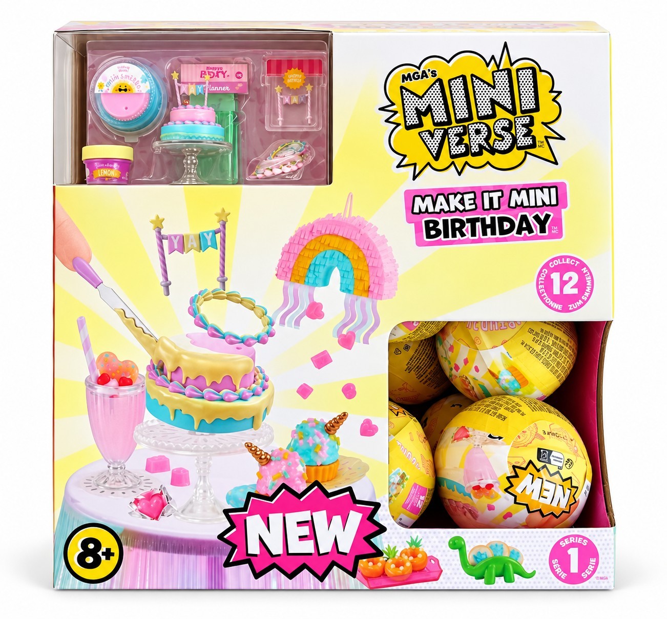 MGA MGA\'s Miniverse Make It Mini Birthday Series 1 Blind Pack Display 15 Balls MGA MGA\'s Miniverse Make It Mini Birthday Series 1 Blind Pack Display 15 Balls