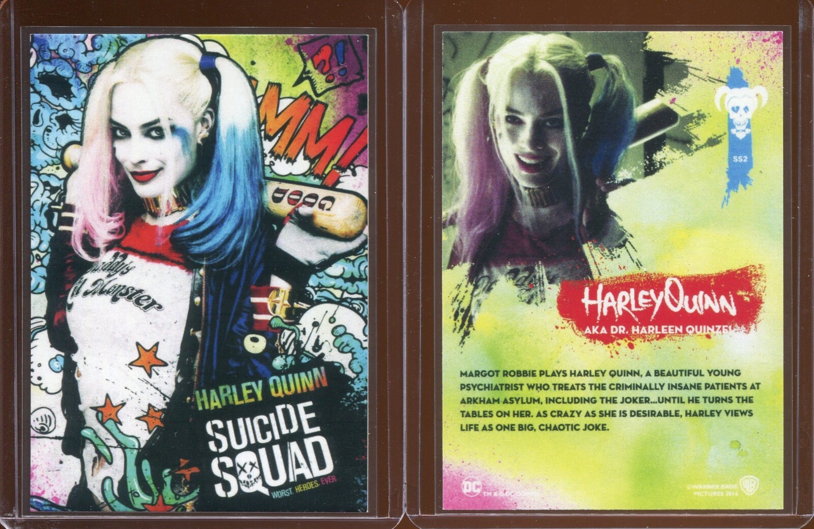 2016 DC COMICS SUICIDE SQUAD HARLEY QUINN PROMO #SS2 2016 DC COMICS SUICIDE SQUAD HARLEY QUINN PROMO #SS2