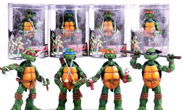 Best Teenage Mutant Ninja Turtle Leonardo,Michelangelo,Raphael &Donatello figure