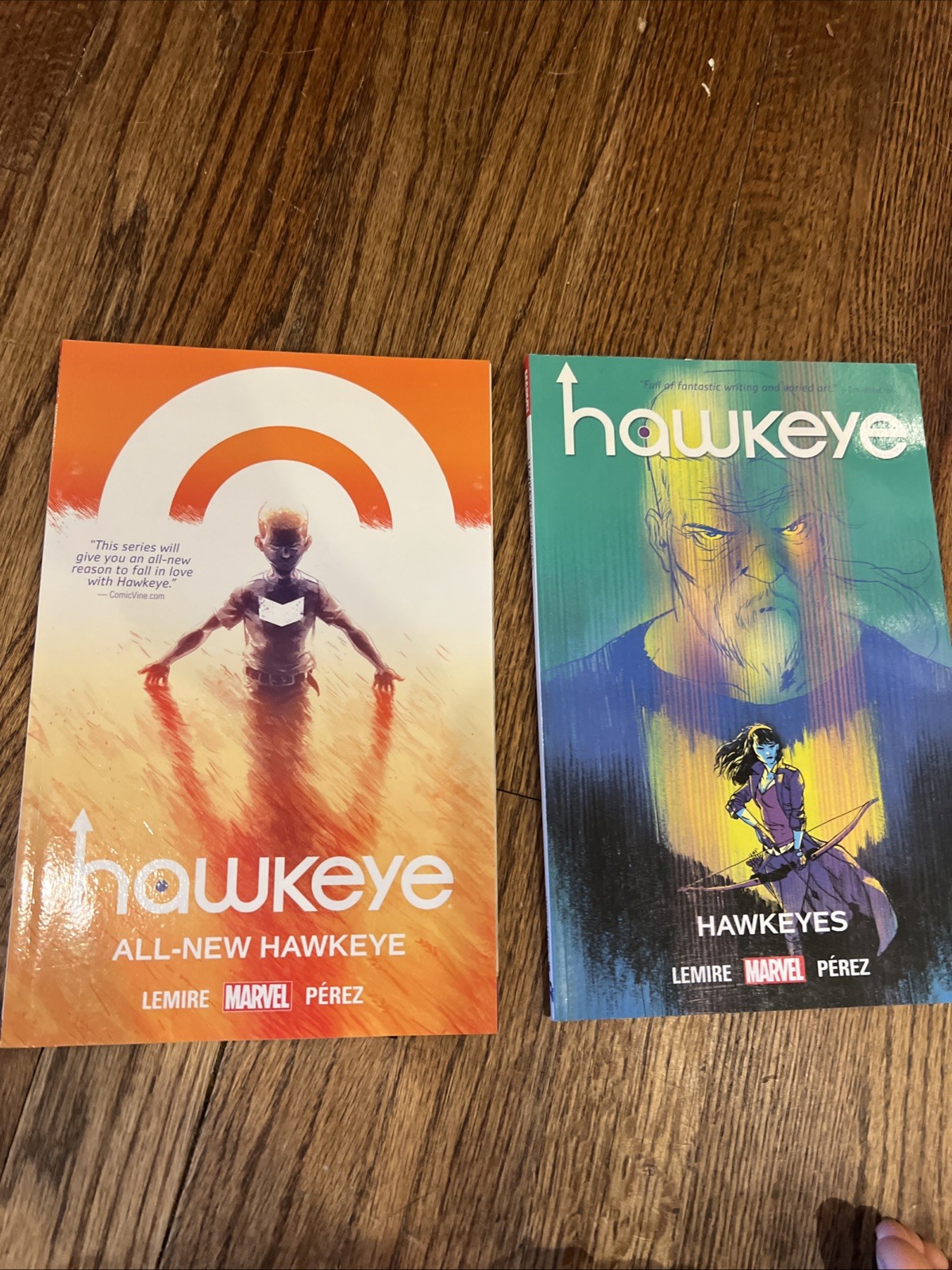 Hawkeye by Jeff Lemire TPB Set: All New Hawkeye, Hawkeyes (Marvel Paperback)