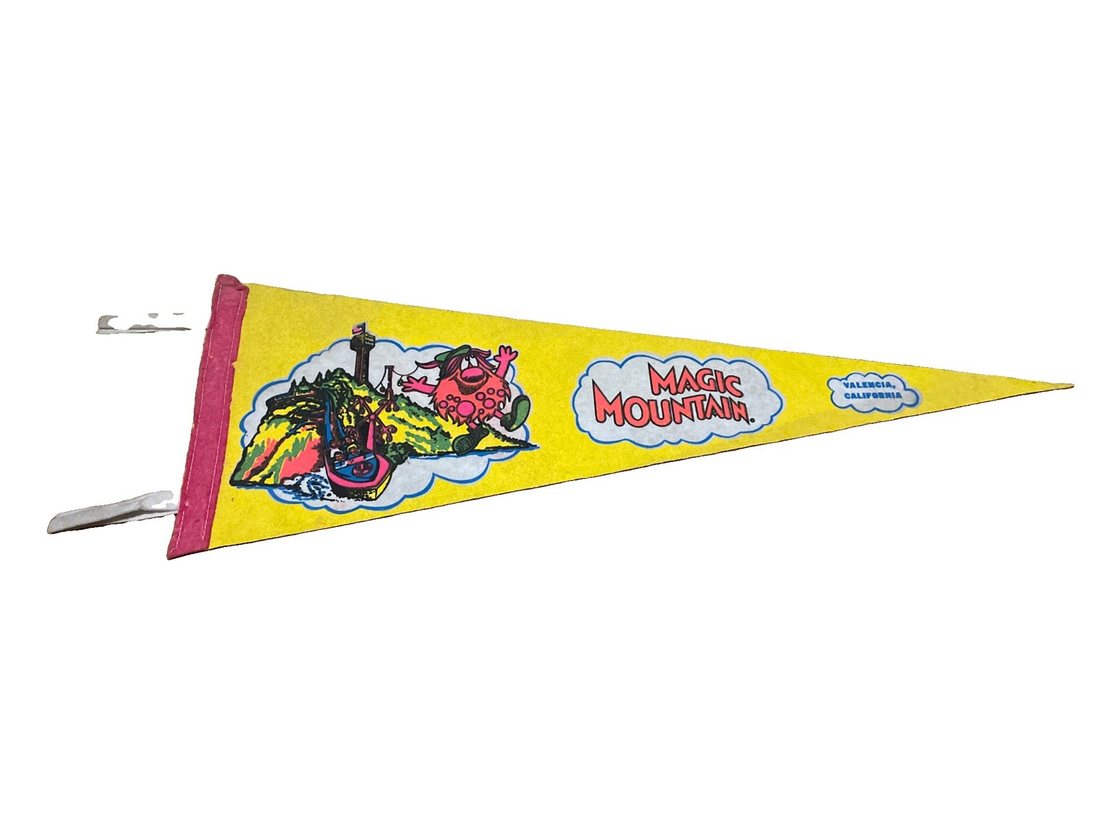 Vintage Magic Mountain Valencia, California pennant Vintage Magic Mountain Valencia, California pennant