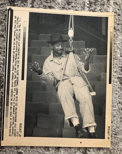 Robert Townsend Photograph AP Leafdesk 1993 Vintage Comedian Comedy Laser Print
