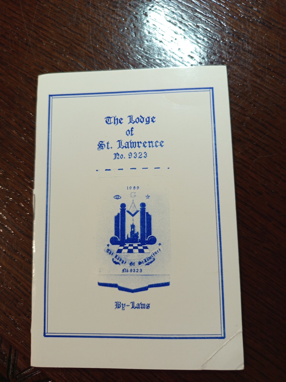 By-Laws The Lodge of St. Lawrence No 9323 Freemasonry masonic/825 By-Laws The Lodge of St. Lawrence No 9323 Freemasonry masonic/825
