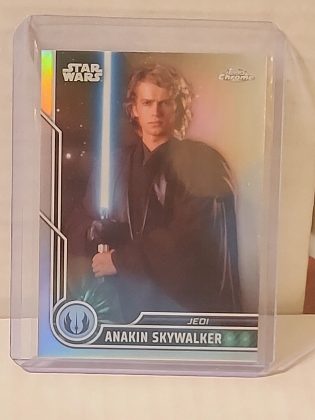 2023 Topps Chrome Star Wars Refractor #48 Hayden Christensen as Anakin Skywalker