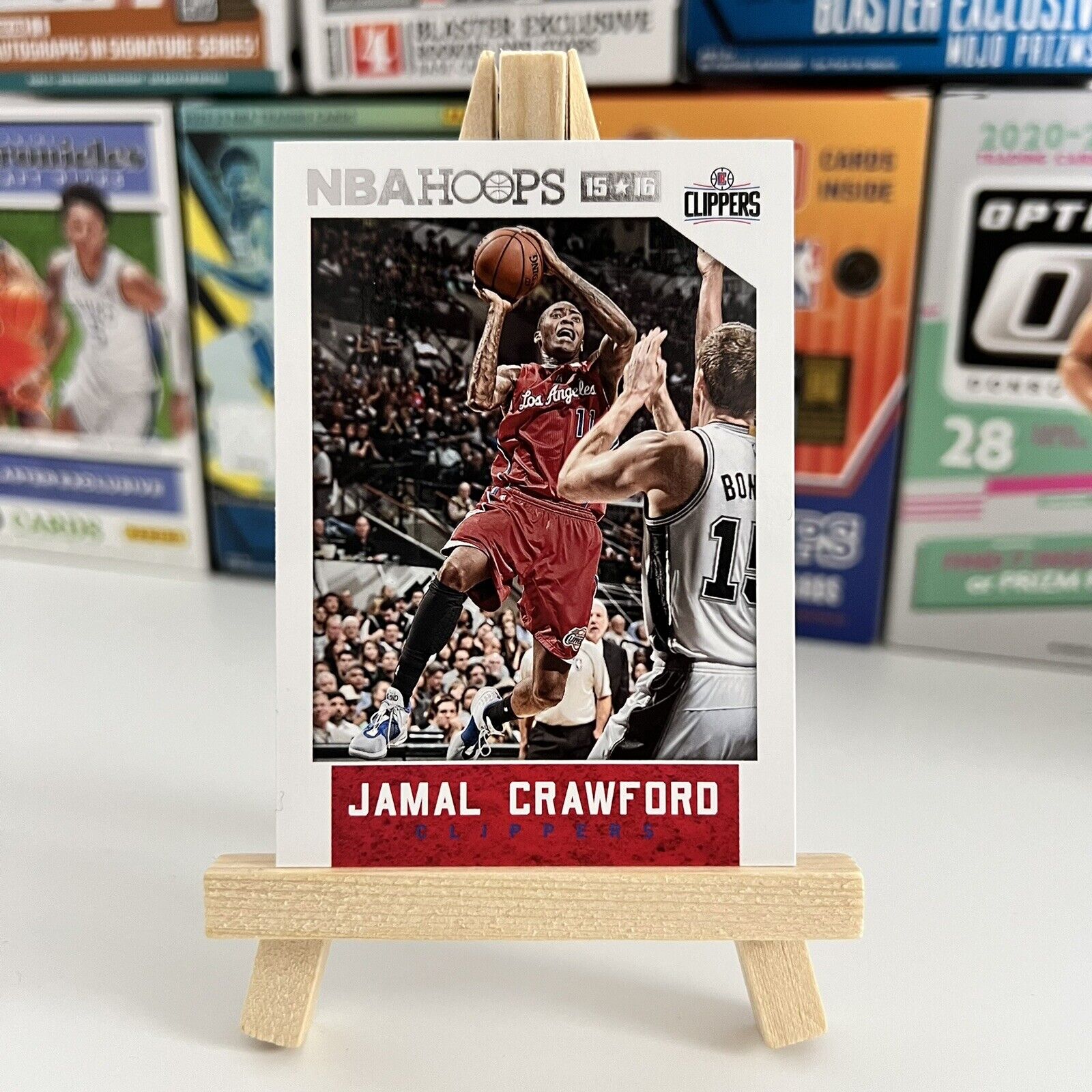 2015-16 Jamal Crawford Panini NBA Hoops #241 Los Angeles Clippers