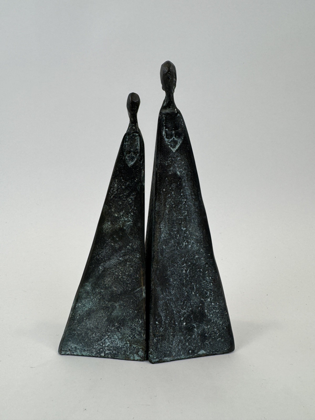 Two Bronze Sculptures “Women”, by South African artist Sydney Kumalo Two Bronze Sculptures “Women”, by South African artist Sydney Kumalo
