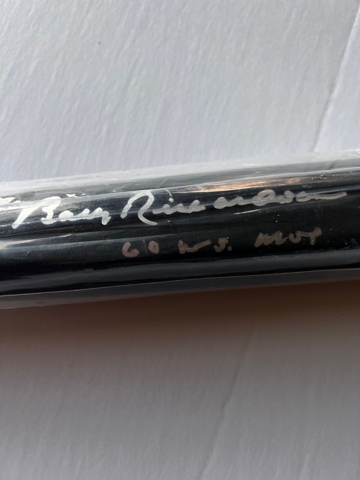 Bobby Richardson 1960 WS Champ Autograph Rawlings Black Big Stick Baseball Bat Bobby Richardson 1960 WS Champ Autograph Rawlings Black Big Stick Baseball Bat