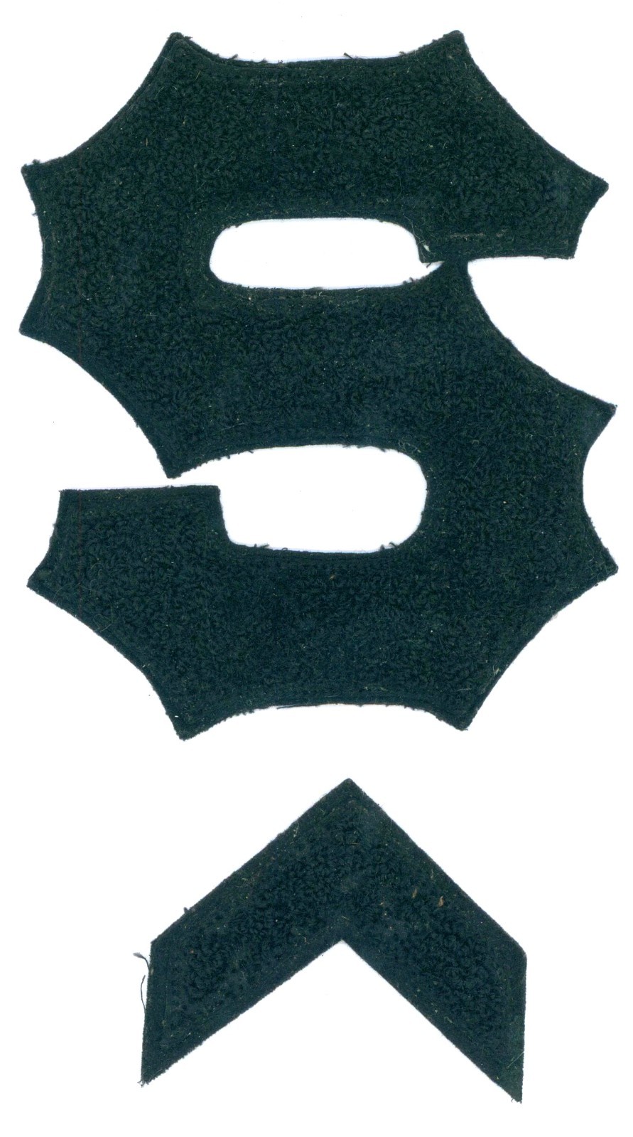 1940s Varsity Letter S Chenille Chevron Patches Letterman Jackets Sweater Sports 1940s Varsity Letter S Chenille Chevron Patches Letterman Jackets Sweater Sports