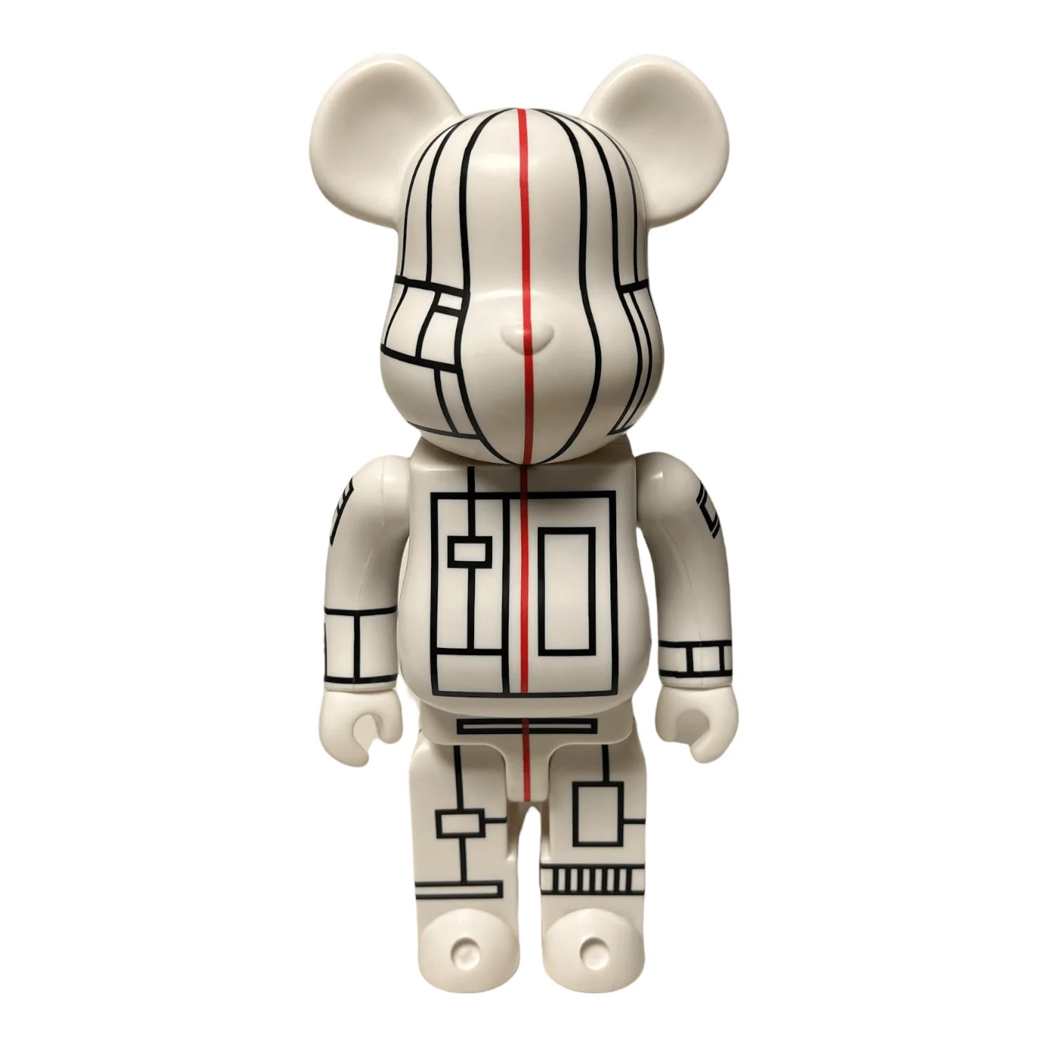 Bearbrick x World Wide Tour Futura 400% White Bearbrick x World Wide Tour Futura 400% White