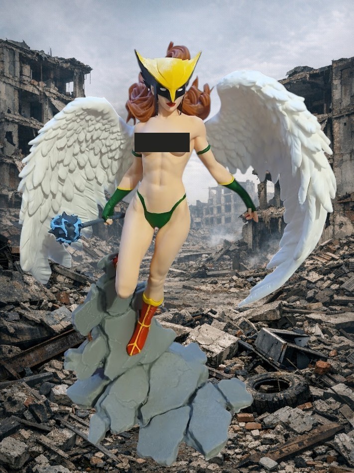 Hawk Girl nsfw Figure 11in