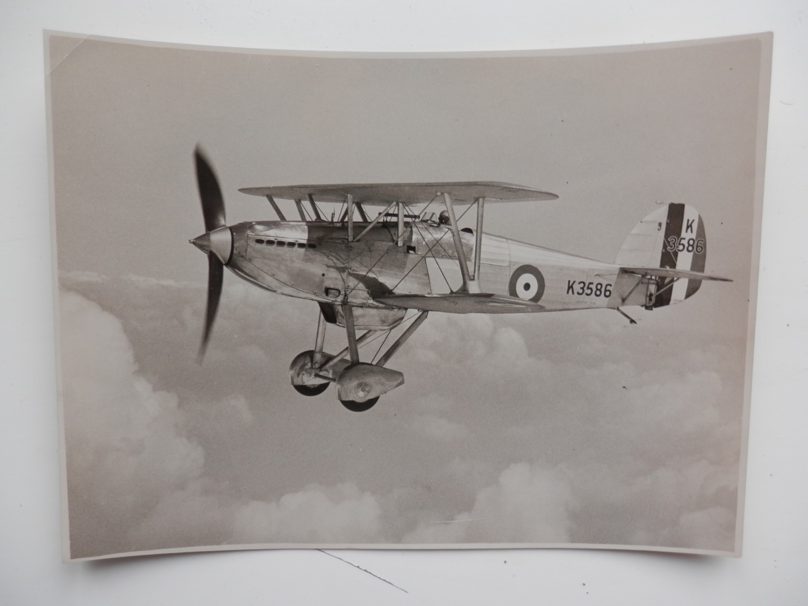 Original Photo. K3586. Hawker Fury. The High Speed Fury. 1934 Original Photo. K3586. Hawker Fury. The High Speed Fury. 1934