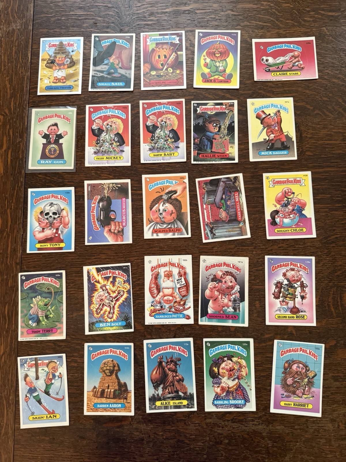 1985 1986 1987 Garbage Pail Kids GPK Vintage Lot 153 Cards Most Are 1986