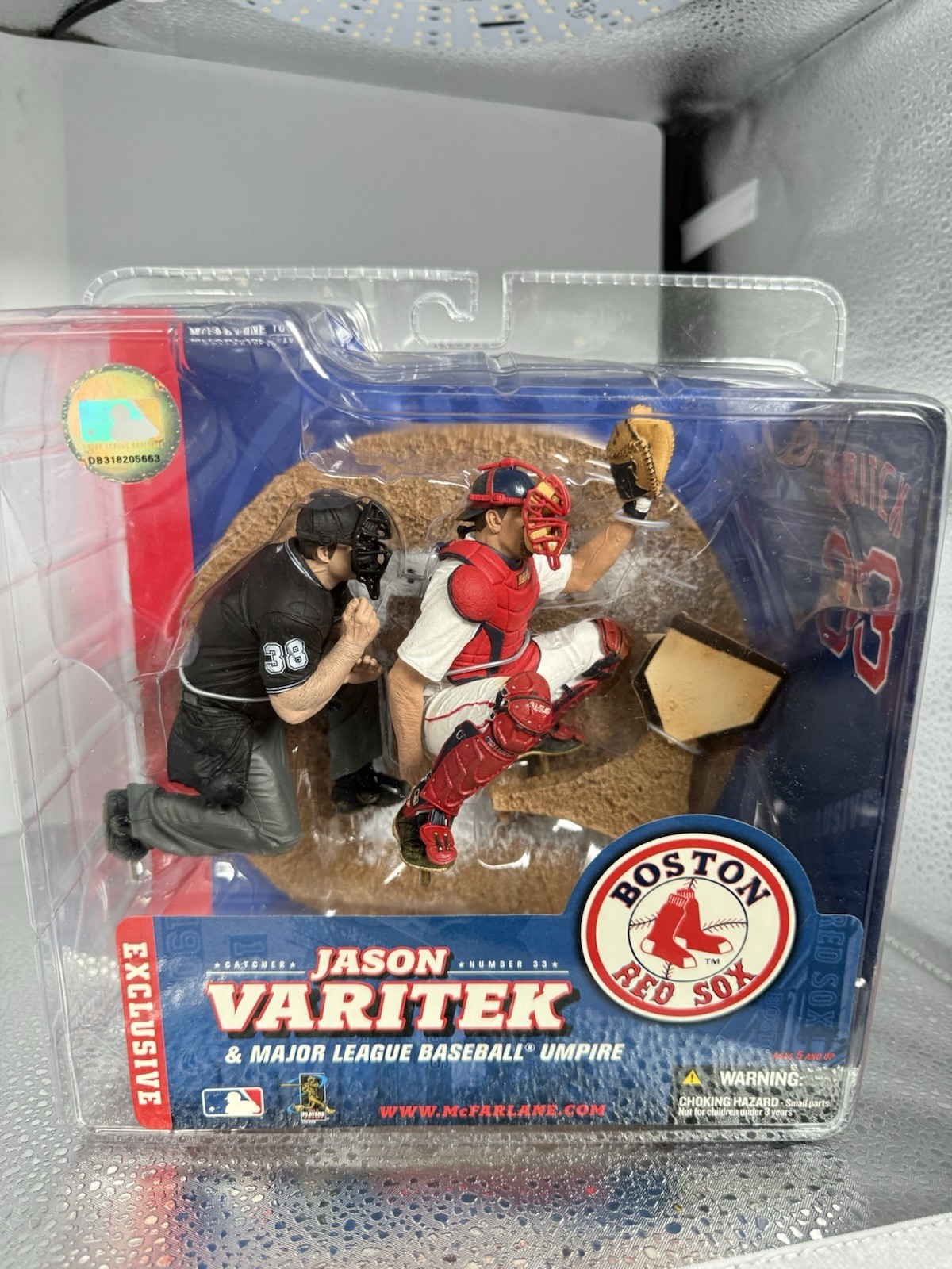 McFarlane's SportsPicks Jason Varitek MLB Umpire Red Sox Exclusive 2-Pack McFarlane's SportsPicks Jason Varitek MLB Umpire Red Sox Exclusive 2-Pack