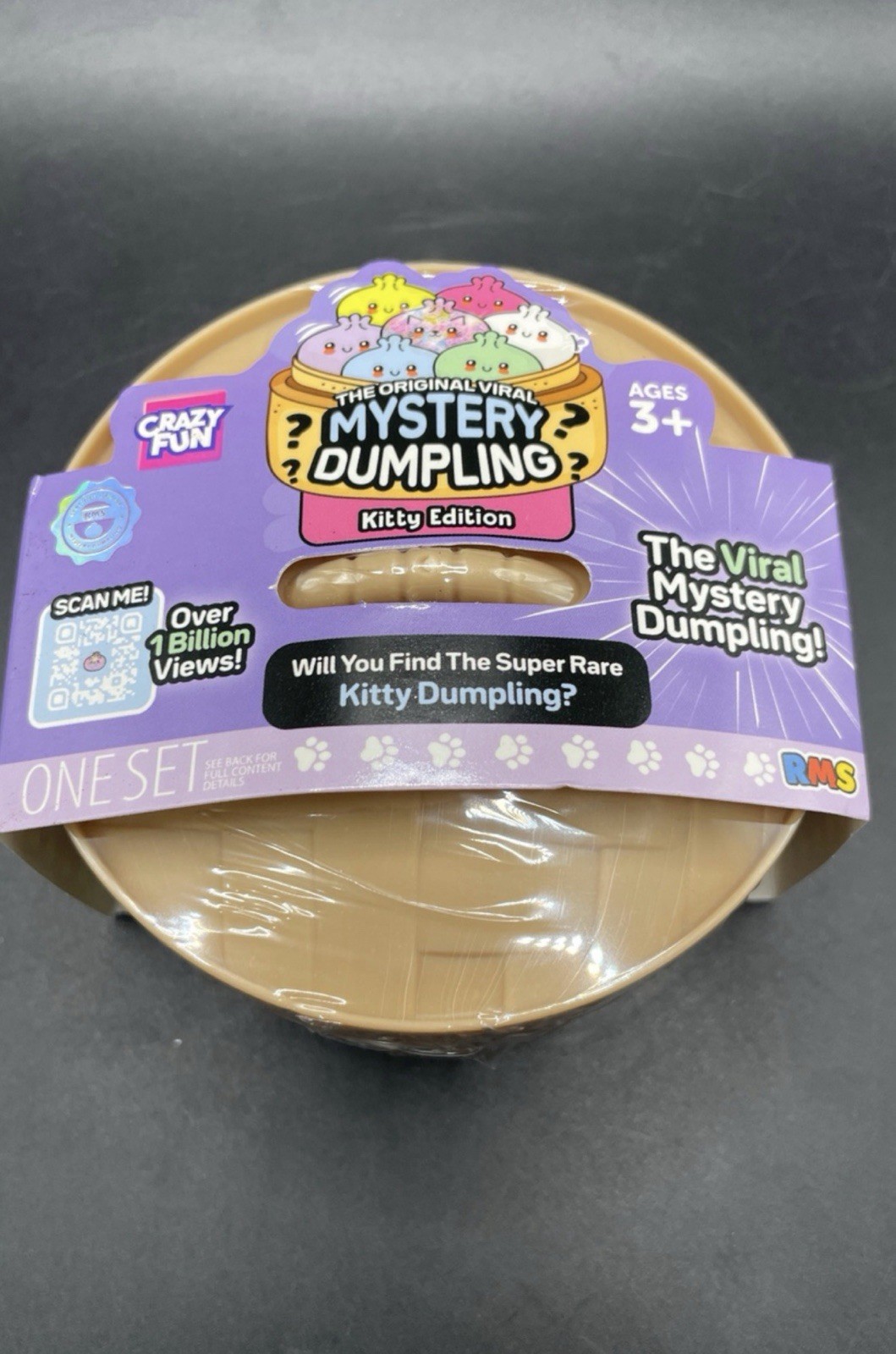 RMS Crazy Fun Mystery Dumpling Kitty Edition SEALED CONFIRMED RARE CHASE RMS Crazy Fun Mystery Dumpling Kitty Edition SEALED CONFIRMED RARE CHASE
