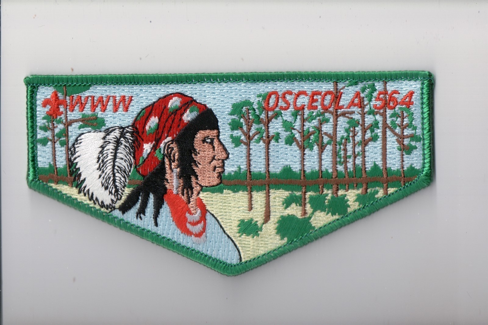 Lodge 564 Osceola OA flap (CB-F) Lodge 564 Osceola OA flap (CB-F)