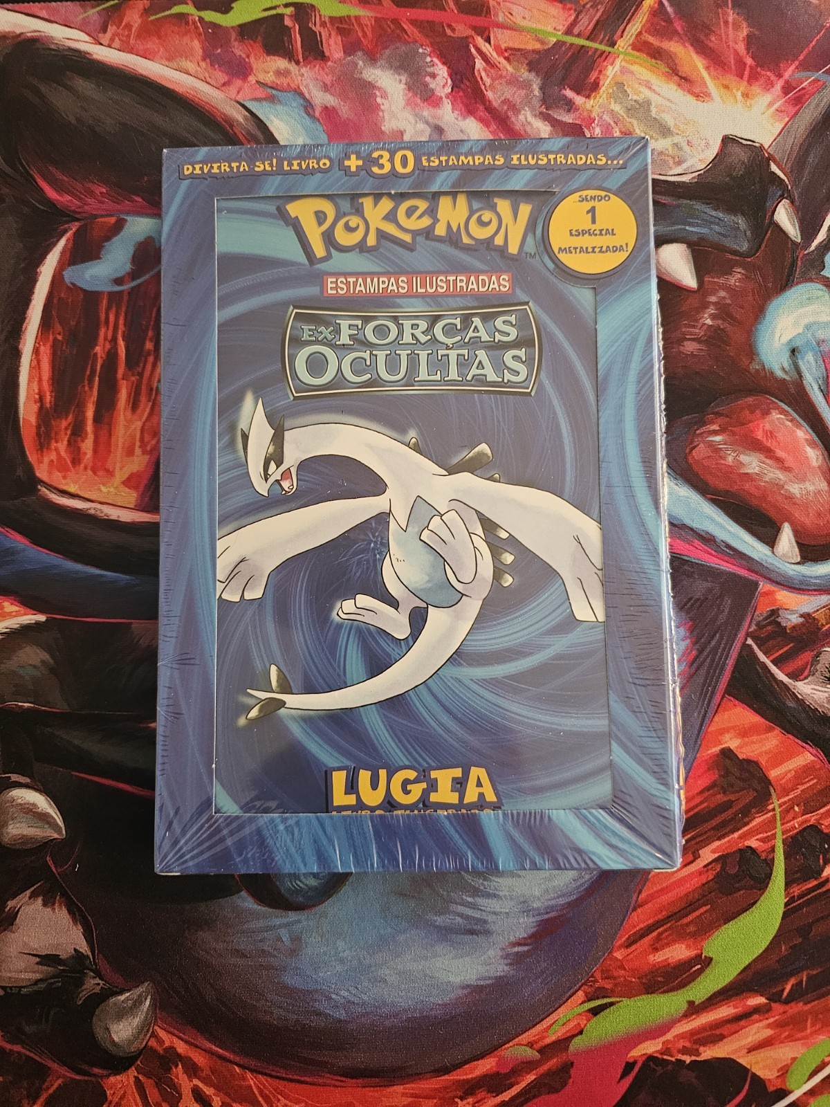 Pokemon Lugia EX Hidden Forks - Unseen Forces 2006 Portuguese Sealed 30 Cards Pokemon Lugia EX Hidden Forks - Unseen Forces 2006 Portuguese Sealed 30 Cards