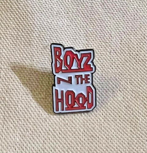 Boyz N The Hood Enamel Pin - Eazy-E - Ruthless - Compton hip hop film movie 90s