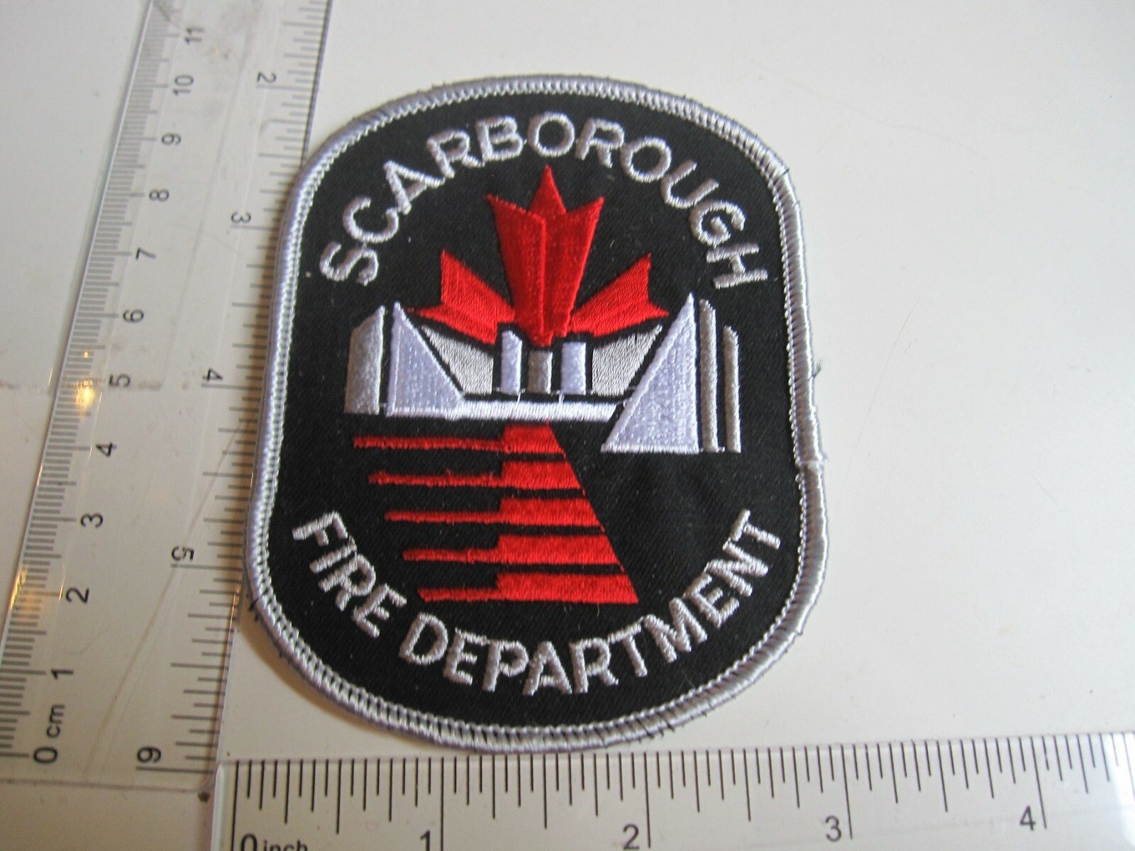 Vintage Scarborough Fire Department Collectable Patch BIS Vintage Scarborough Fire Department Collectable Patch BIS