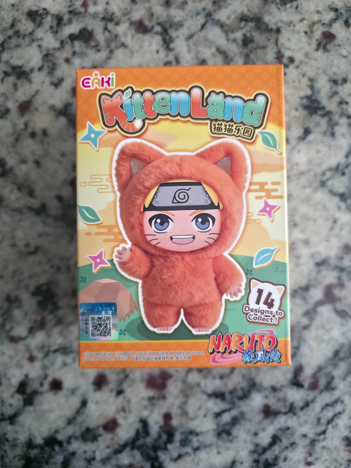 🔥EAKI x NARUTO Shippuden KittenLand Series Vinyl Plush Keychain Blind Box🔥