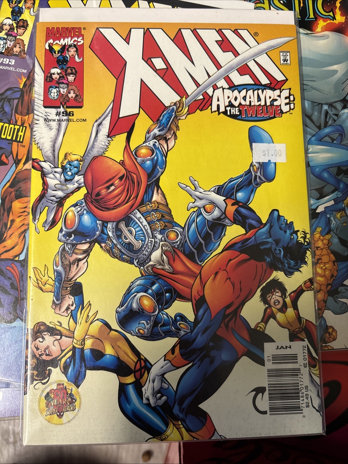 X-MEN VOL 2 #96 RARE $2.49 PRICE VARIANT NEWSSTAND JAN 2000 NM X-MEN VOL 2 #96 RARE $2.49 PRICE VARIANT NEWSSTAND JAN 2000 NM