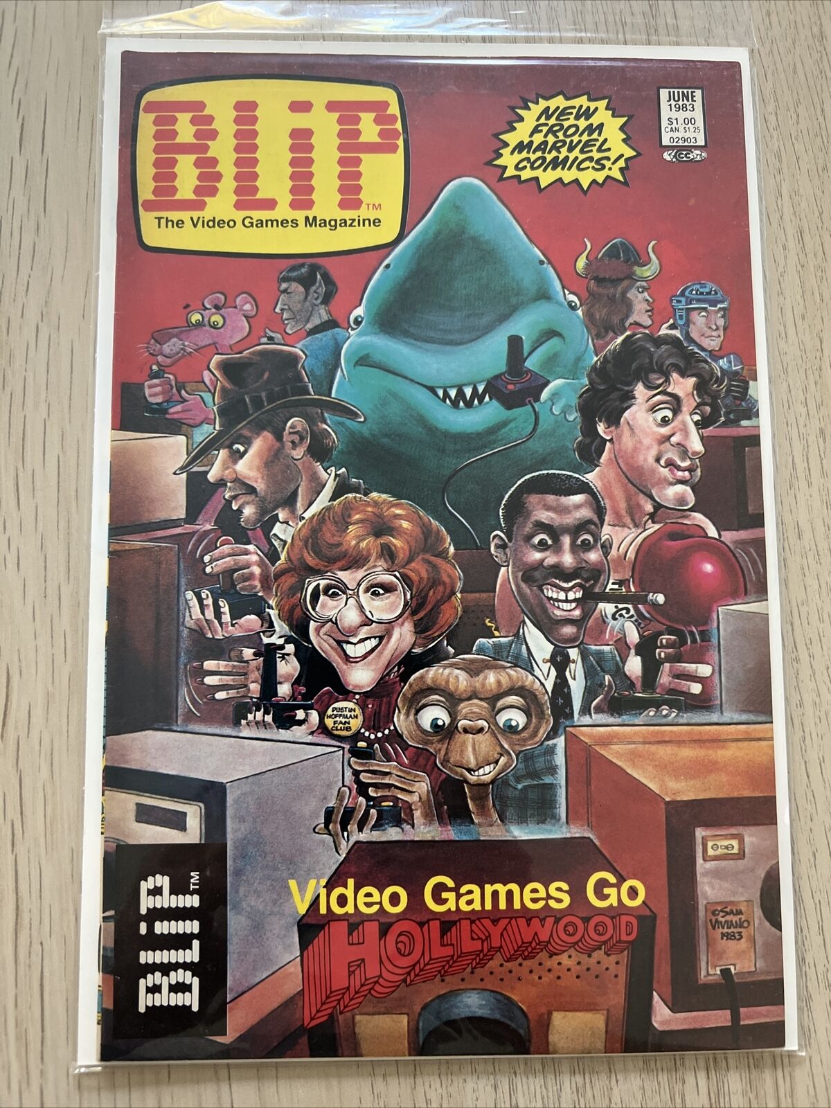 Blip The Video Game Magazine #5  Marvel Comics 1983