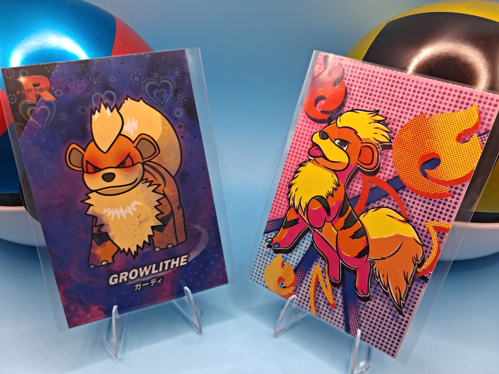 Lot of 2 Pokémon Rocket Team Card Database Growlithe Holo Lot of 2 Pokémon Rocket Team Card Database Growlithe Holo