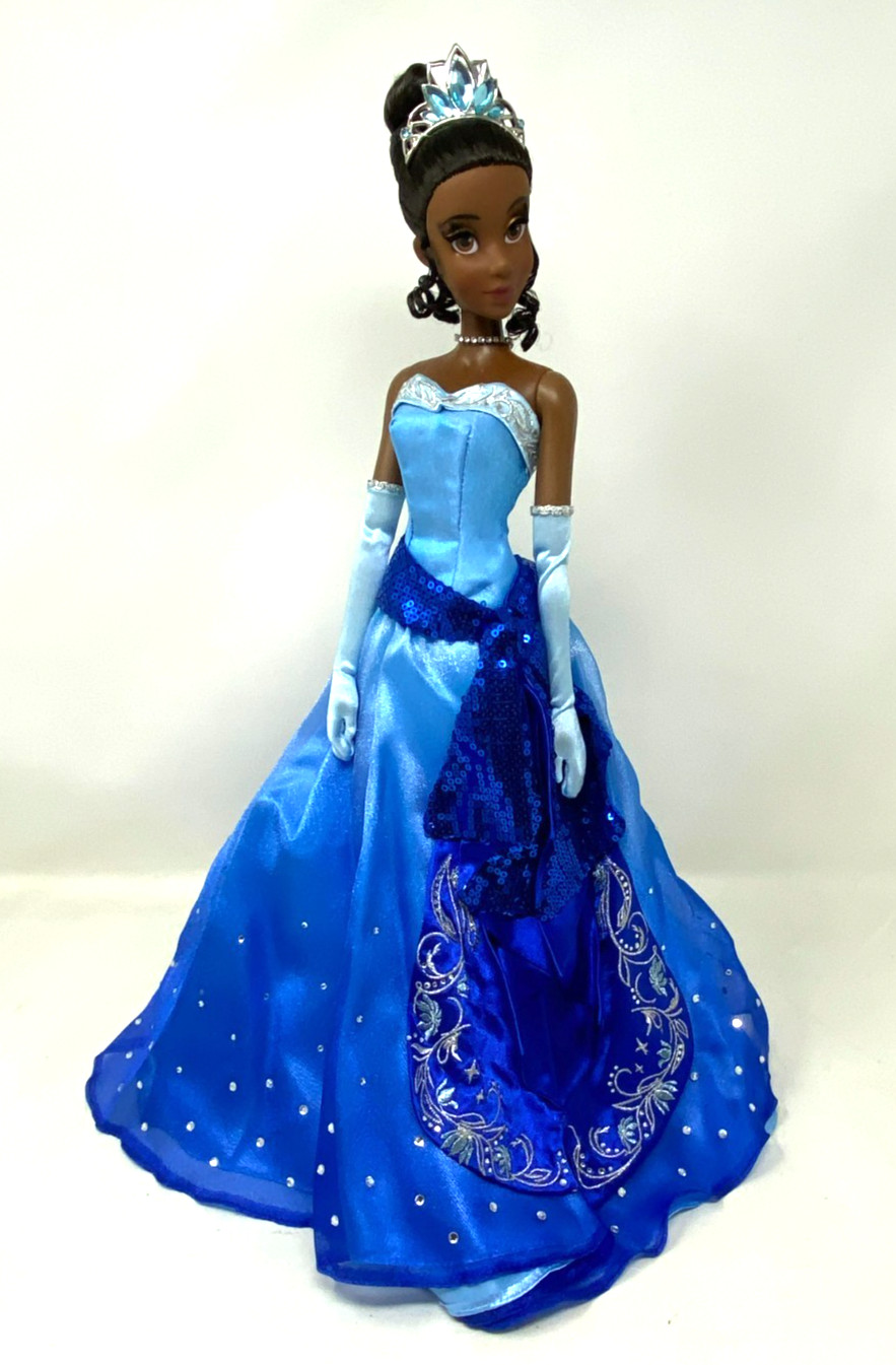 Tiana Disney Princess and the Frog BLUE DRESS Limited Edition 17” Doll Tiana Disney Princess and the Frog BLUE DRESS Limited Edition 17” Doll