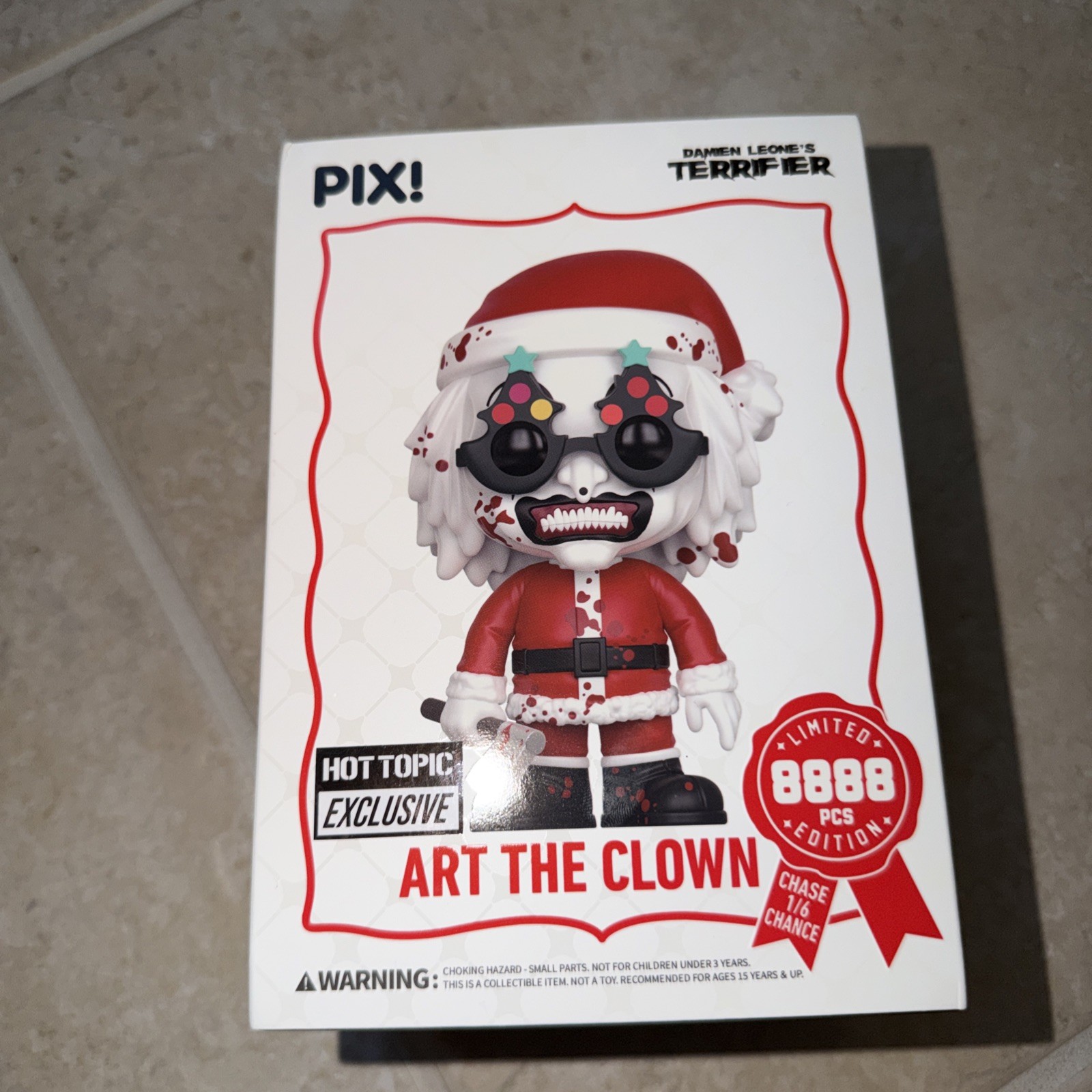 Thrilljoy PIX Terrifier Art the Clown Hot Topic LE 8888 confirmed hero Thrilljoy PIX Terrifier Art the Clown Hot Topic LE 8888 confirmed hero