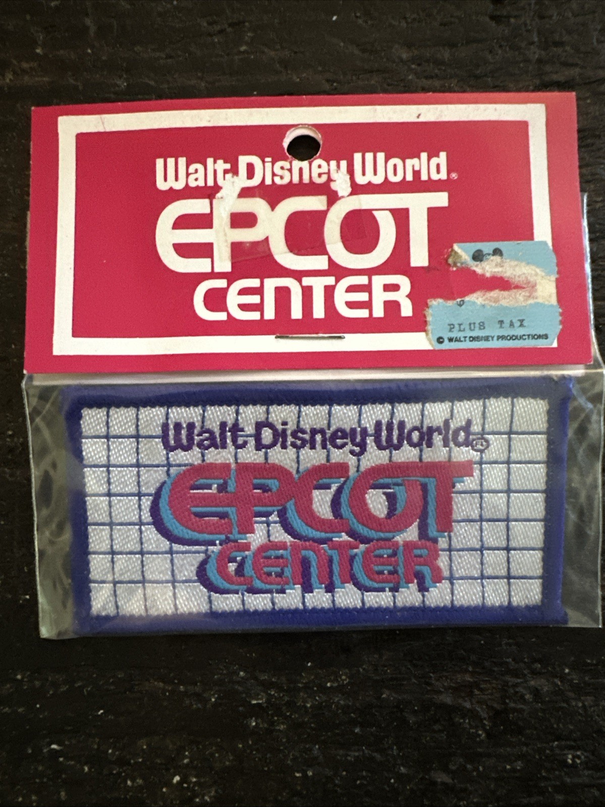 RARE Vtg 1982 EPCOT Center Sew On Patch Sealed Walt Disney World RARE Vtg 1982 EPCOT Center Sew On Patch Sealed Walt Disney World