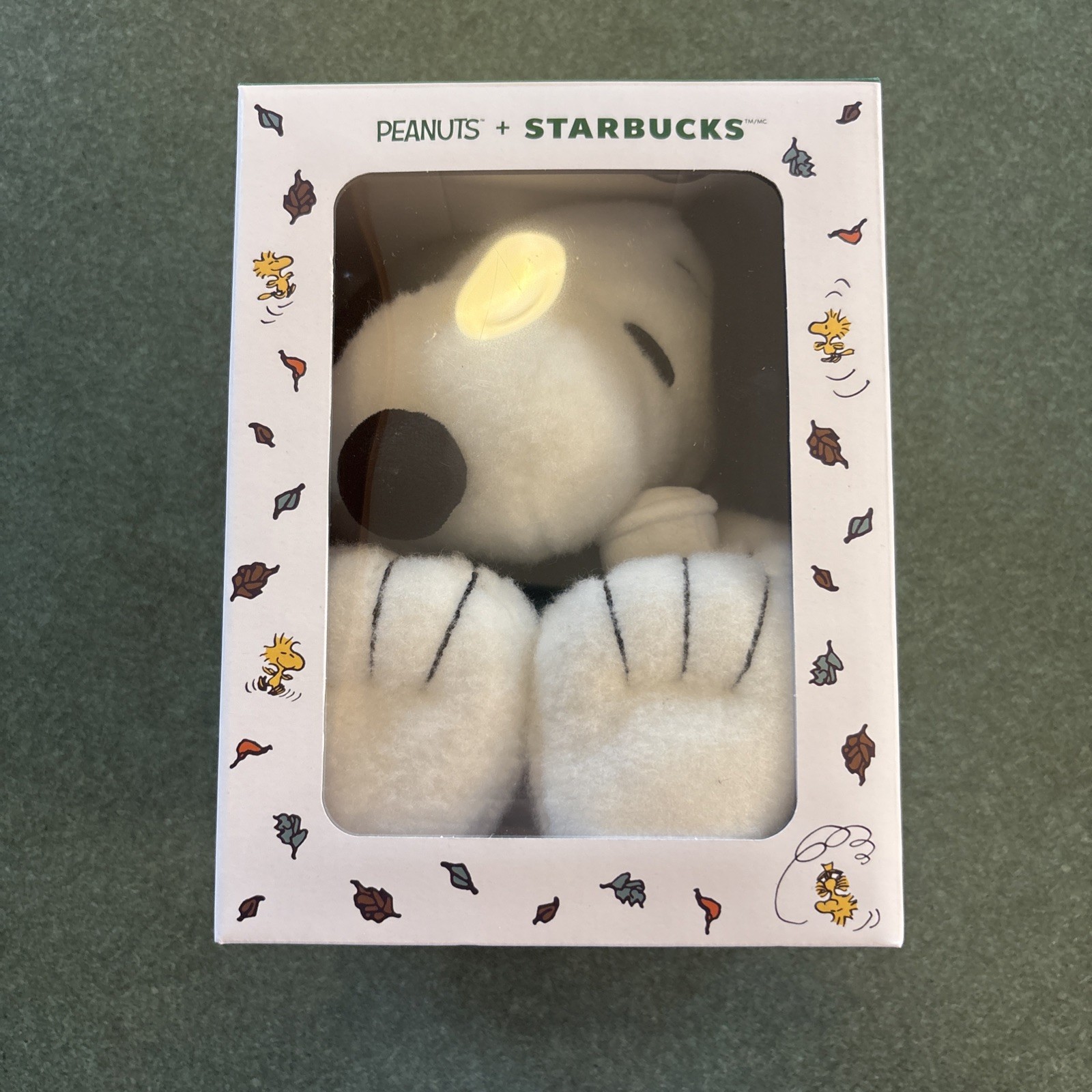 Starbucks Peanuts Snoopy Plush Stuffed Animal in Box (IN HAND, Ready to Ship)