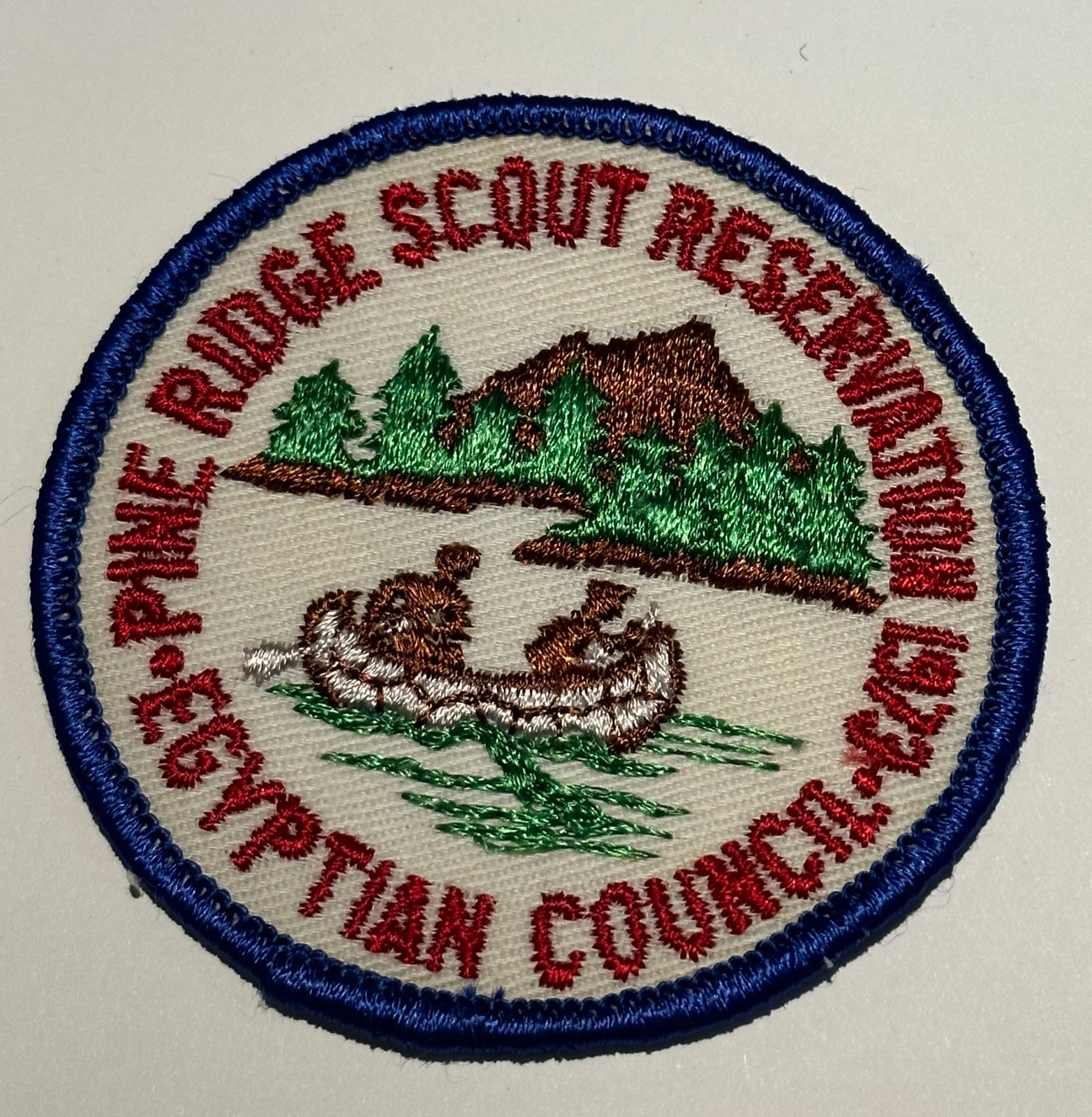 Pine Ridge Reservation Egyptian Council 1973 Boy Scout Patch TK3 Pine Ridge Reservation Egyptian Council 1973 Boy Scout Patch TK3