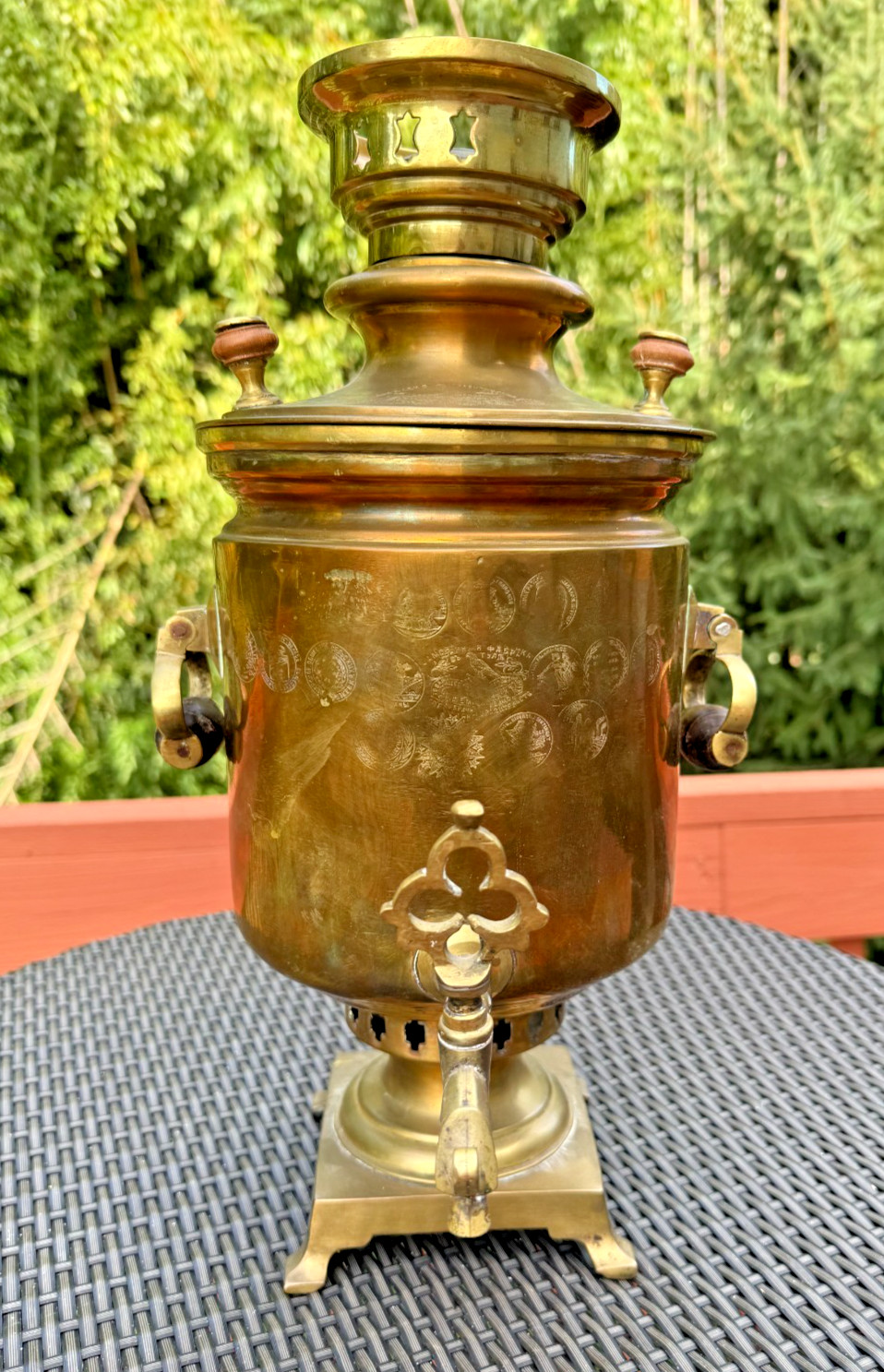 Rare Antique Imperial Russian Samovar Tea Urn Shemarin Rare Antique Imperial Russian Samovar Tea Urn Shemarin