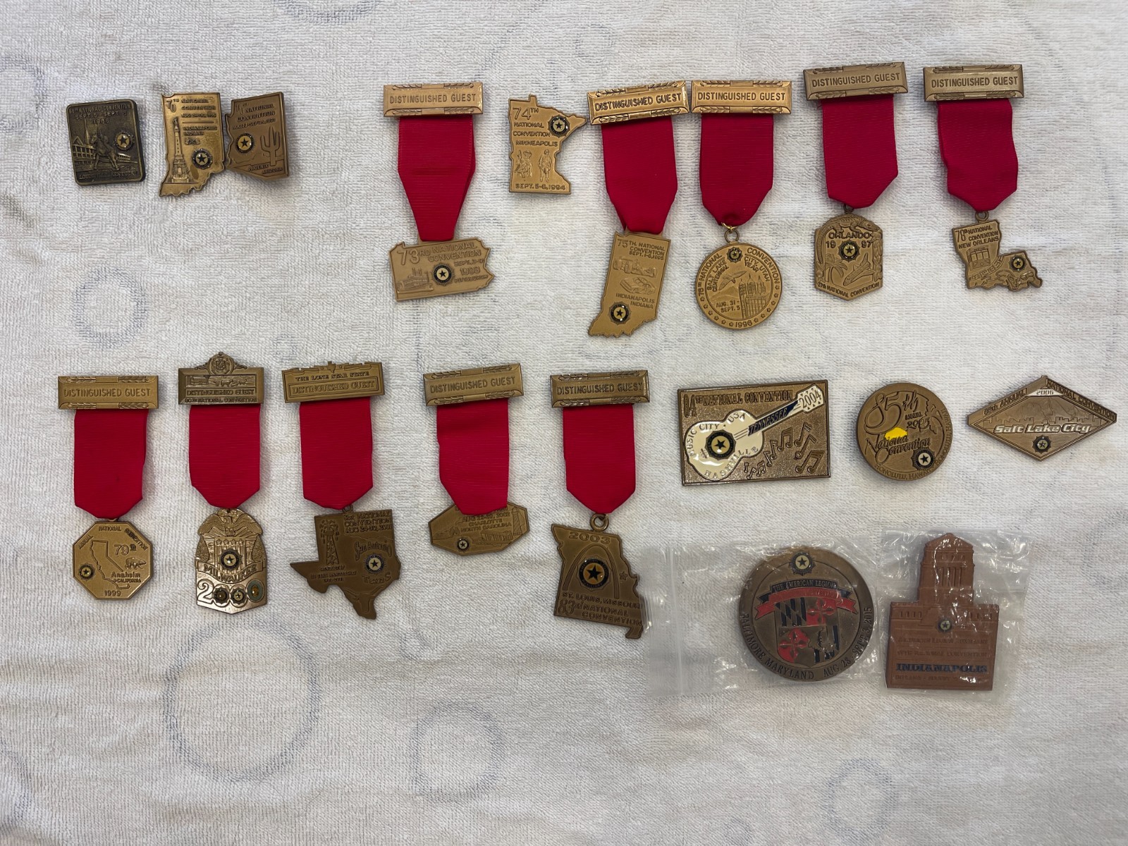 American Legion Auxiliary National Convention Distinguished Guest collection