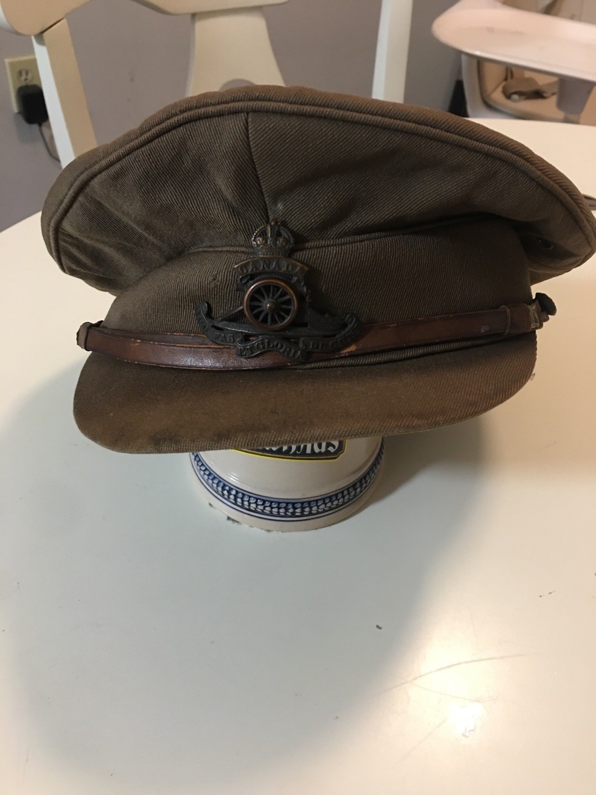 WWI Canadian Officer Hats Caps Trench & Dress **NAMED SEE DESCRIPTION** WWI Canadian Officer Hats Caps Trench & Dress **NAMED SEE DESCRIPTION**