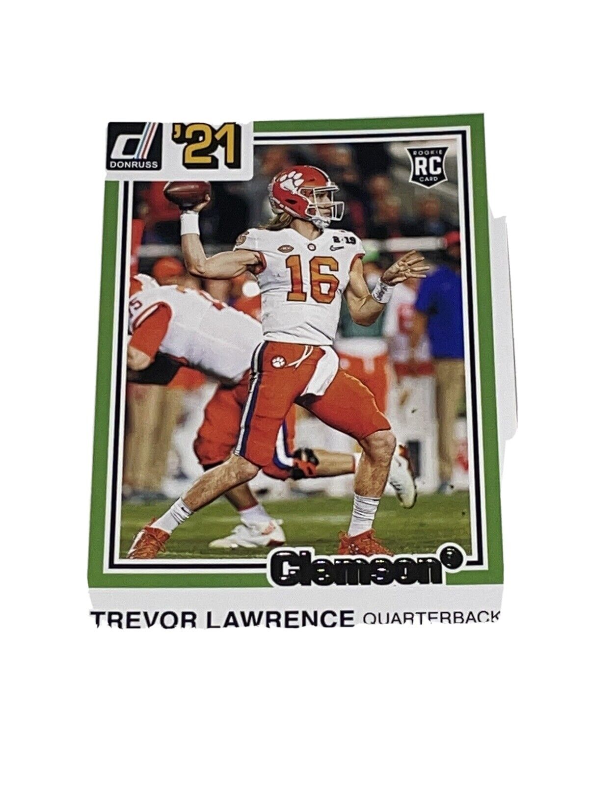 Trevor Lawrence 2021 Panini Chronicles Draft Picks Donruss #32 RC Rookie Card