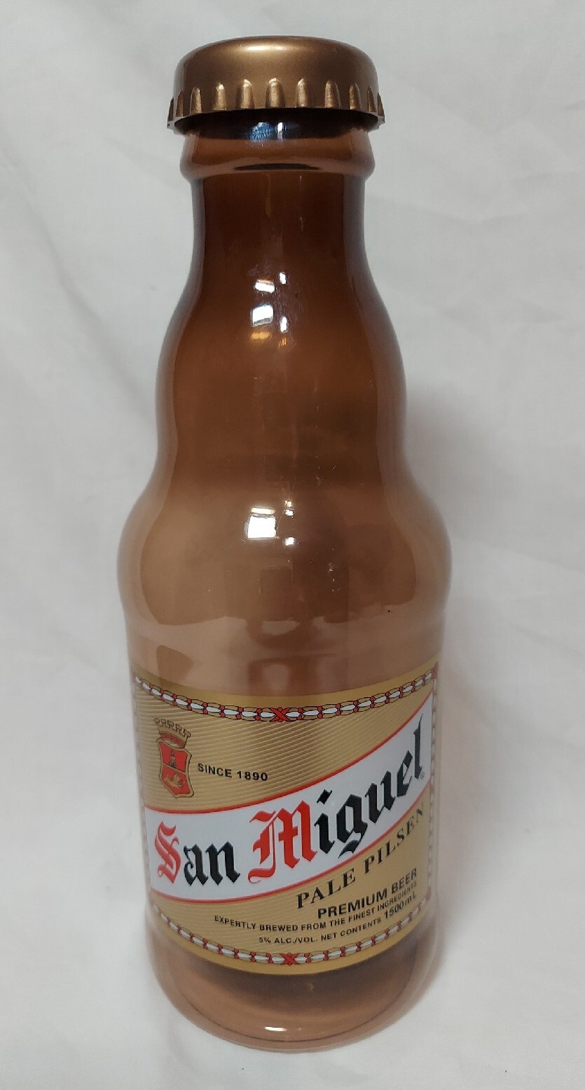 BIG SAN MIGUEL Pale Pilsen Plastic Beer Bottle Bank Advertising Promo Philippine BIG SAN MIGUEL Pale Pilsen Plastic Beer Bottle Bank Advertising Promo Philippine