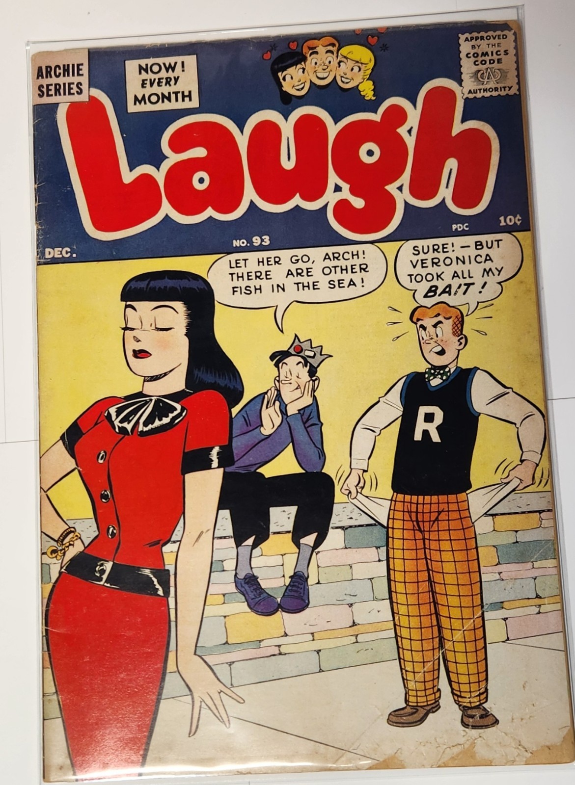 Laugh 93 (1958) Archie Jughead Vintage - Presents Well - Reader Laugh 93 (1958) Archie Jughead Vintage - Presents Well - Reader