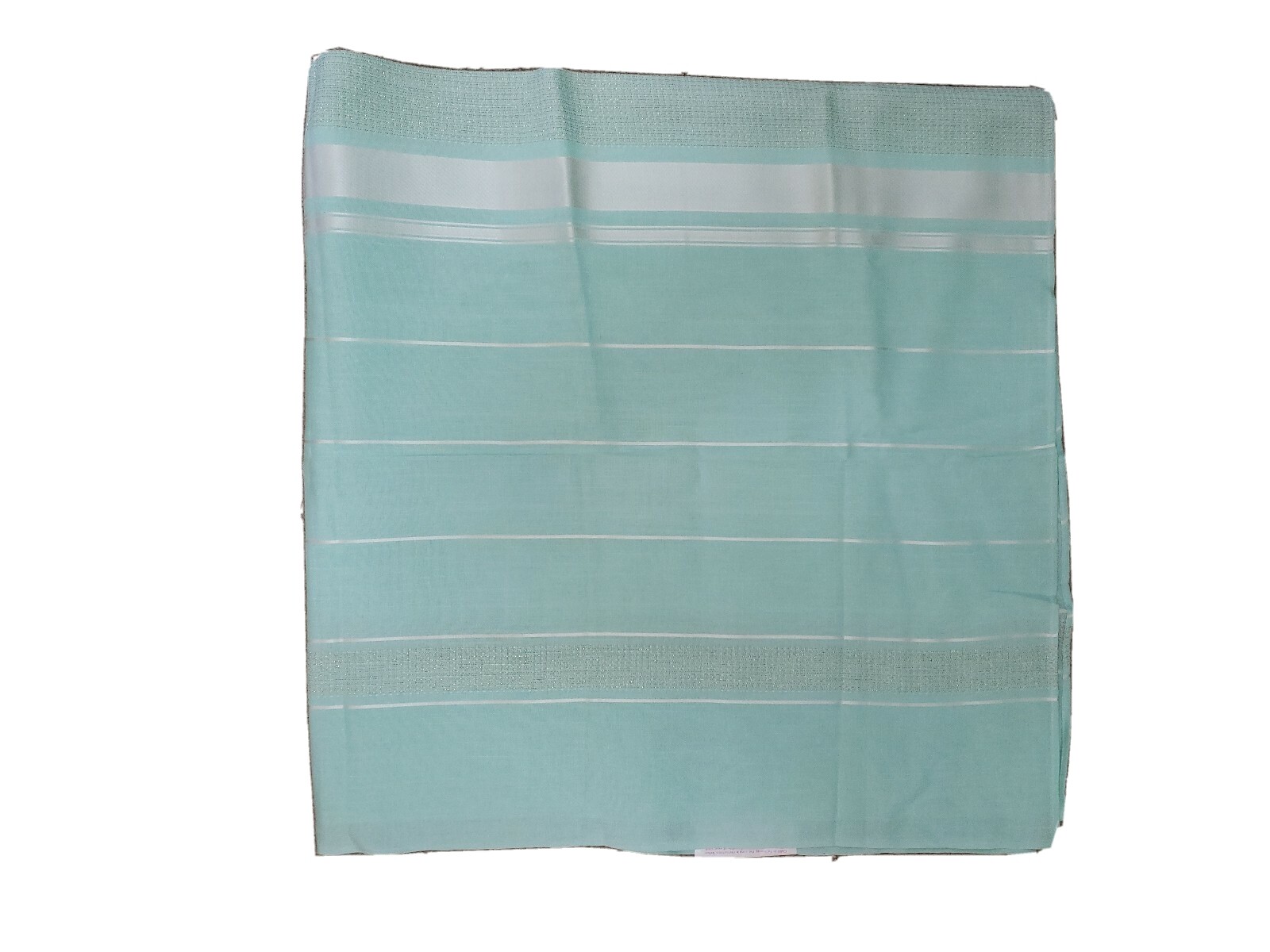 Empress Tablecloth Mint Green Satin Lurex Crease Resistant 52x52 Square New MCM Empress Tablecloth Mint Green Satin Lurex Crease Resistant 52x52 Square New MCM
