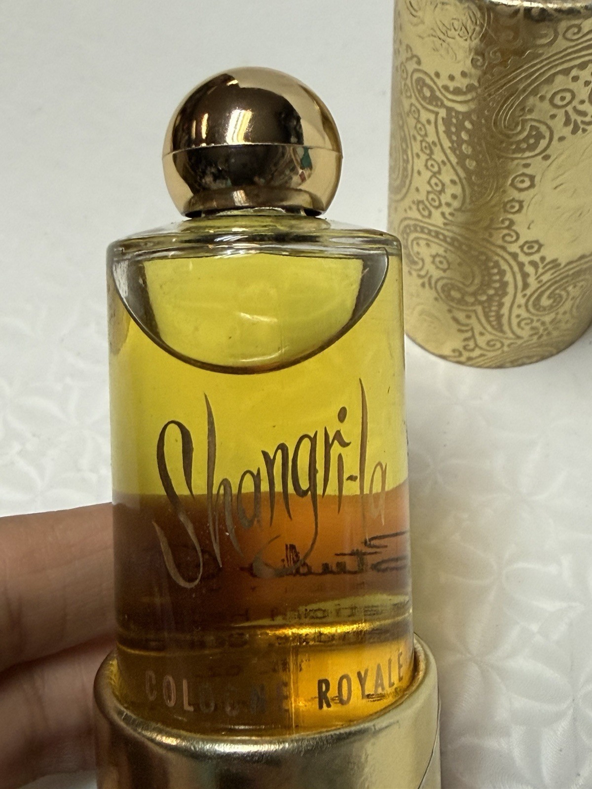 VTG HTF Shangri-la Cologne Royale 1 fl oz Studio Girl Hollywood RARE From 1960’s VTG HTF Shangri-la Cologne Royale 1 fl oz Studio Girl Hollywood RARE From 1960’s