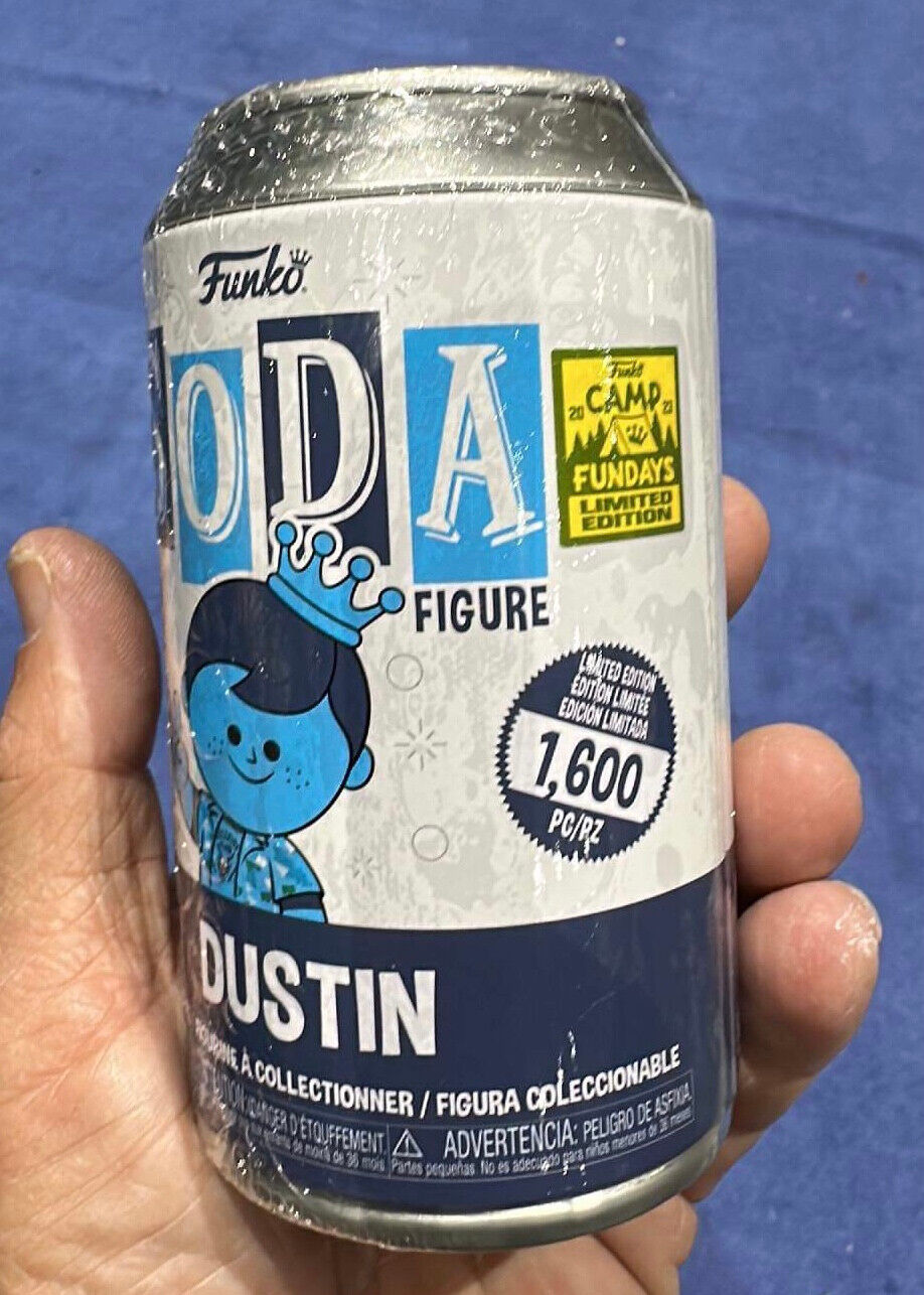 SDCC Fundays 2023 Dustin Funko Pop Soda LE 1600 IN HAND