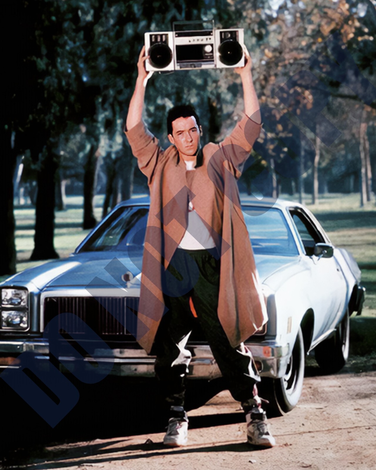 John Cusack Say Anything Peter Gabriel In Your Eyes Boom Box Scene 8x10 Photo