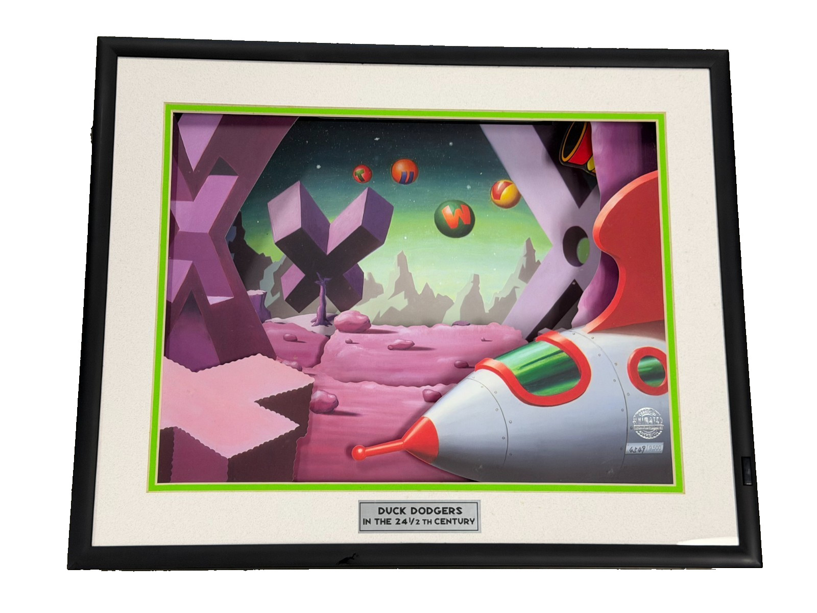 Duck Dodgers In The 24 1/2 Century 3D Limited Edition Animated Warner Brothers Duck Dodgers In The 24 1/2 Century 3D Limited Edition Animated Warner Brothers