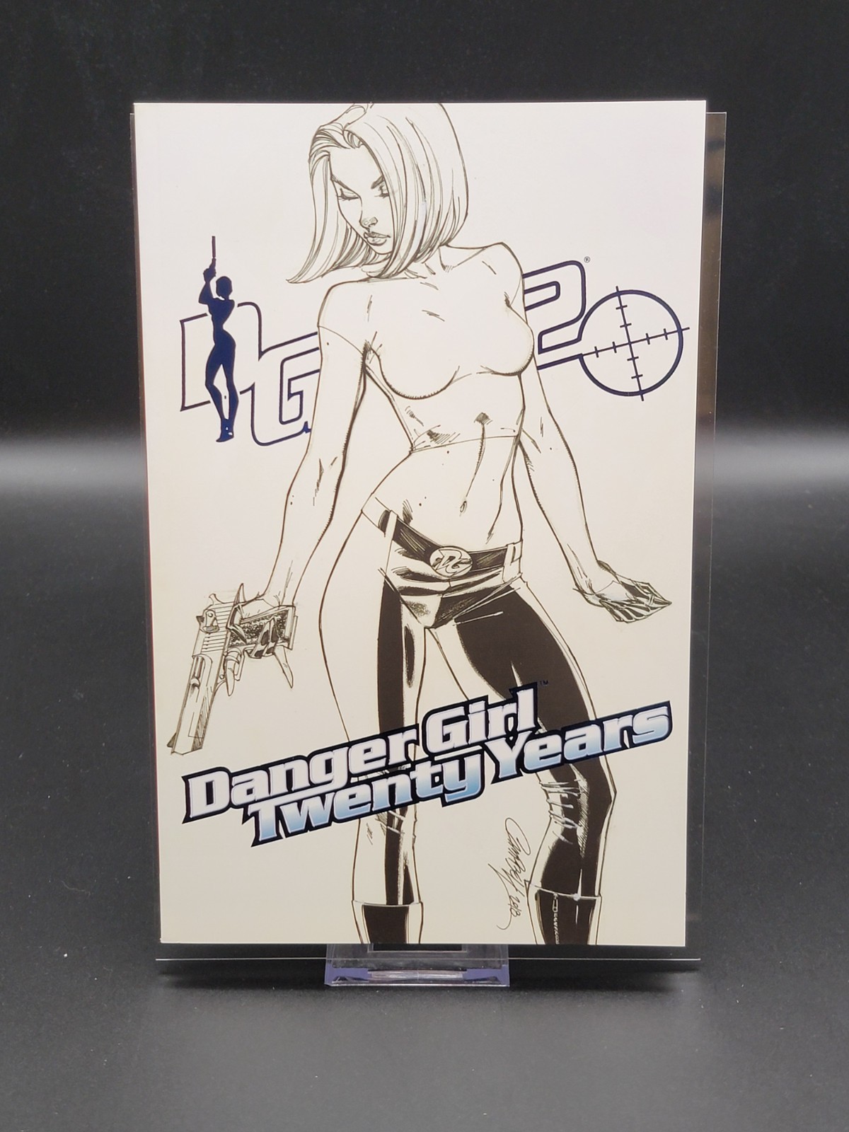 Danger Girl Twenty Years #1 J. Scott Campbell ⋅ IDW ⋅ 2018 ⋅ Line-art with Foil Danger Girl Twenty Years #1 J. Scott Campbell ⋅ IDW ⋅ 2018 ⋅ Line-art with Foil