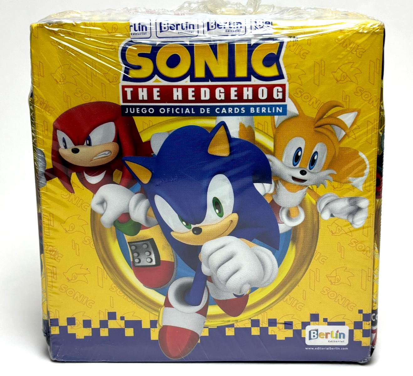 SONIC The Hedgehog - BOX (30 Sealed Packs) Cards Peru 2022 Knuckles Dr Eggman SONIC The Hedgehog - BOX (30 Sealed Packs) Cards Peru 2022 Knuckles Dr Eggman